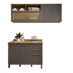 Lavanderia Modulada com 2 Armários Aéreos e Balcão 3 Portas Salvador - 2
