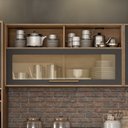 Ver imagem 3 de Lavanderia Modulada com 2 Armários Aéreos e Balcão 3 Portas Salvador