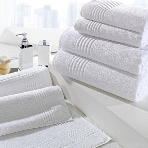 Toalha Banho Altenburg Soft Branco - 75cm x 1,40m