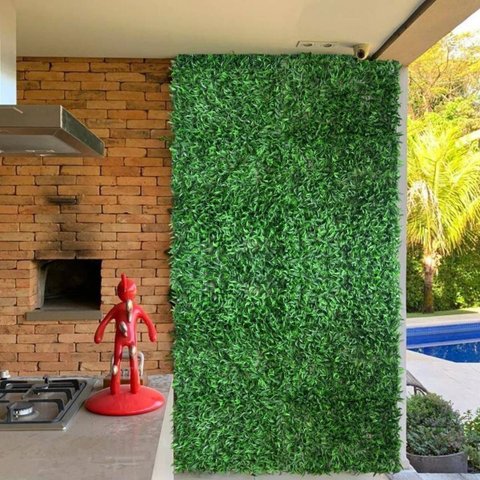 25 Quadros Verde Artificial Samambaia 60x40cm Placa Decorativa para Ambientes Moderno e Sofisticado