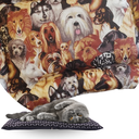 Ver imagem 6 de Colchonete de Pet Caminha Marrom Para Cães Gatos Impermeável Macio 70cm x 60cm