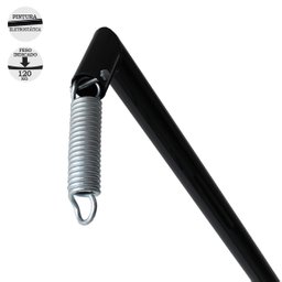 Suporte Para Balanço Suspenso Ninho com Mola e Mosquetão - Cor Preto - 3