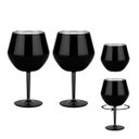 Ver imagem 1 de Taca Copo Termico 2 em 1 Inox Kit 2 Uni Coquetel Drink Vinho Conserva Bebida Gelada Festa Evento pra