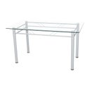 Ver imagem 1 de Mesa de Jantar Avulsa Retangular Palma 140x80 cm Branco Artefamol BASE 2001/362 - 1157