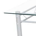Ver imagem 2 de Mesa de Jantar Avulsa Retangular Palma 140x80 cm Branco Artefamol BASE 2001/362 - 1157