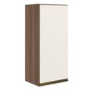 Ver imagem 1 de Armario Aereo 1 Porta MDF 40x90 cm Kali 119771 Carvalho Toq Off White Nicioli