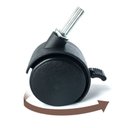 Ver imagem 4 de Arara de Roupas Sapateira Cabideiro Closet Prateleira Guarda Roupa Movel Rodas Aberto Organizador Qu