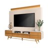 Estante Painel para Tv 85 Polegadas Lazares 220x191-off White-cinamomomo-edecasamoveis - 1
