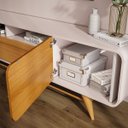 Ver imagem 6 de Estante Painel para Tv 85 Polegadas Lazares 220x191-off White-cinamomomo-edecasamoveis