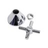 Acabamento de Metal C31 para Registro 1/2" e 3/4" Universal e Deca - - 1
