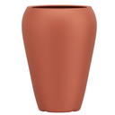 Ver imagem 1 de Vaso Fibra de Vidro Cachepot 46cm Vietnamita Decorativo Sala Plantas Terracota Fosco