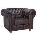 Ver imagem 4 de Poltrona Luiz XV Via Encanto Courano Marrom Café