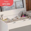 Ver mais imagens de Penteadeira com Espelho 2 Gavetas Versa Home Branco