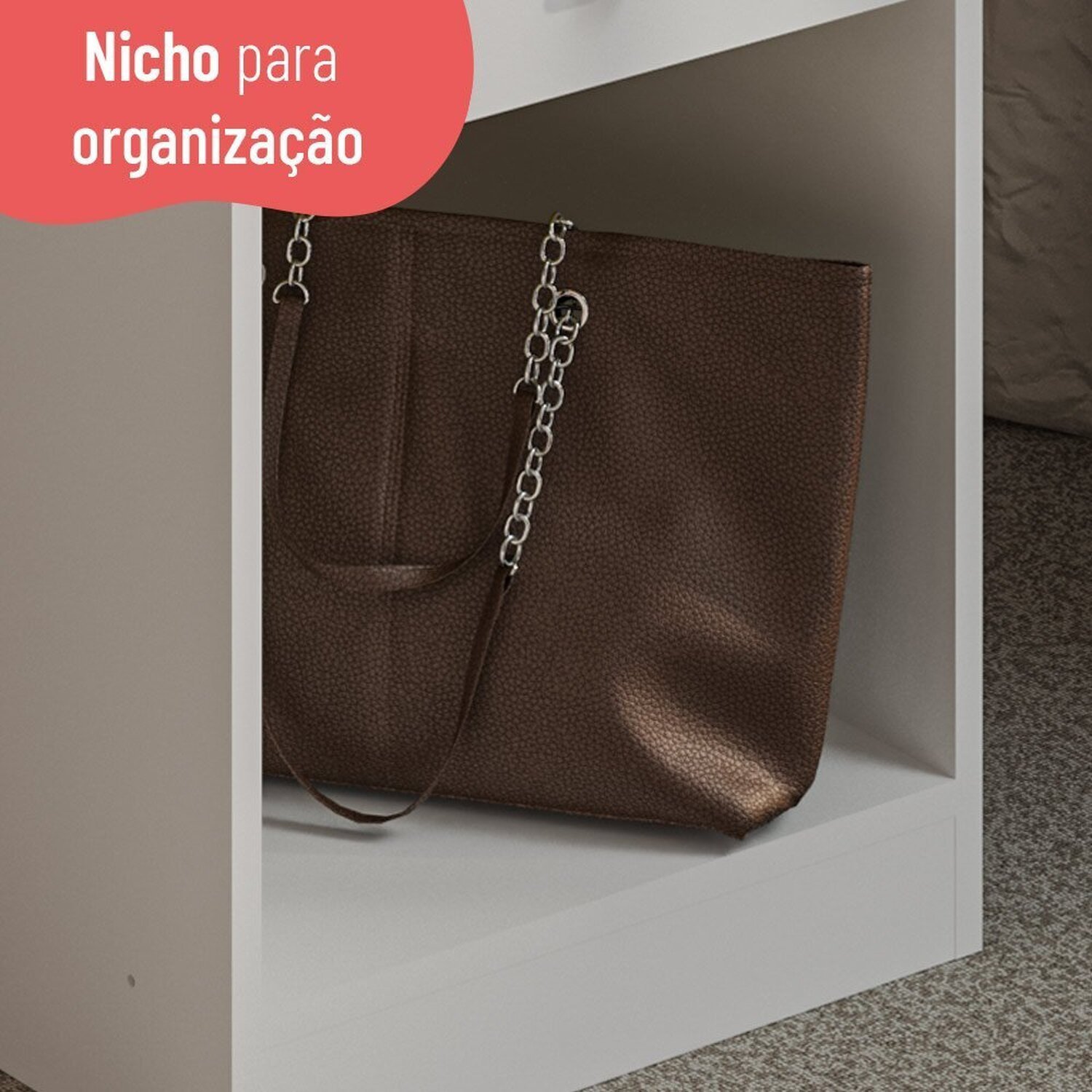 Penteadeira Versa Home 140cm 2 Gavetas - 10