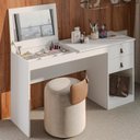 Ver imagem 1 de Penteadeira Versa Home 140cm 2 Gavetas