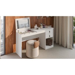 Penteadeira Versa Home 140cm 2 Gavetas - 5