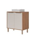 Ver imagem 3 de Armário para Banheiro 80 Cm com Cuba Elis Yescasa