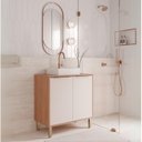 Ver imagem 1 de Armário para Banheiro 80 Cm com Cuba Elis Yescasa