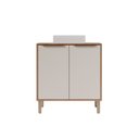 Ver imagem 7 de Armário para Banheiro 80 Cm com Cuba Elis Yescasa