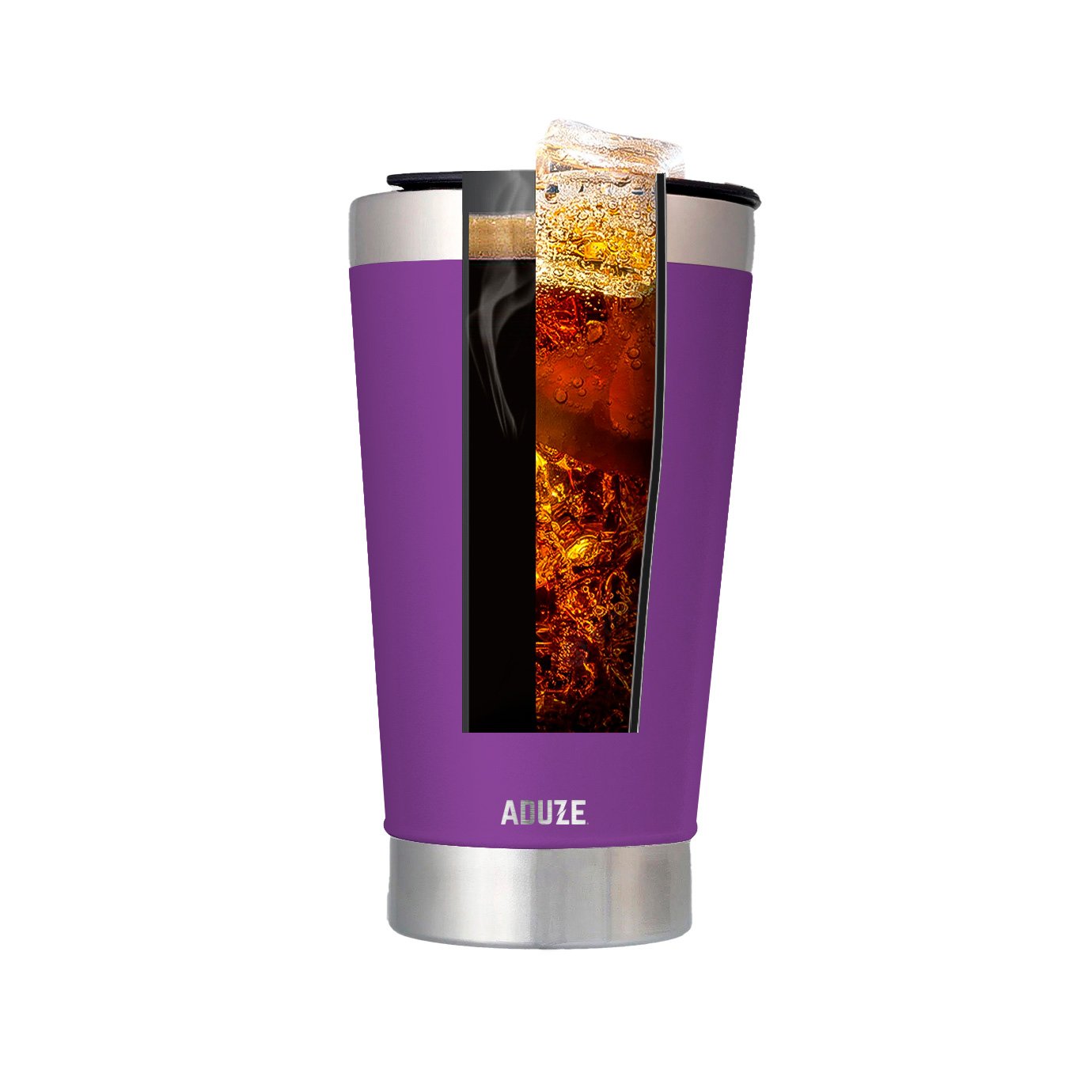 Copo Térmico Aduze Pub de Cerveja Roxo 500ml - 3