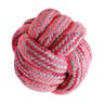 Brinquedo Bola de Cachorro em Corda Rosa 8cm - Casambiente PETS024-Rosa - 1