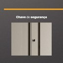 Ver imagem 5 de Armário Aéreo Multiuso 2 Portas com Chave 80cm Multibox Telasul