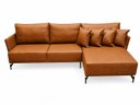 Ver imagem 1 de Sofá Ibiza Caramelo 2.60m Chaise Lado Direito ou Esquerdo – Design Moderno e Conforto Premium