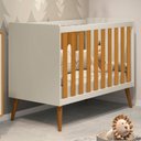 Ver imagem 2 de Quarto de Bebê Completo com Cômoda 4 Gavetas e Berço Isis