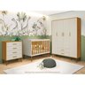Quarto de Bebê Completo com Cômoda 4 Gavetas e Berço Isis - 7