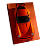 Quadro Porsche 911 Laranja -- BR ARTES - 1