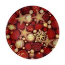 Ver imagem 1 de Prato Decorativo Natalino Cristal - 1,50x18cm