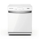 Ver imagem 2 de Kit Lava-louças 110v Brastemp 8s Branca Blf08bb e Detergente Pó Finish 700g Kit Lava-louças