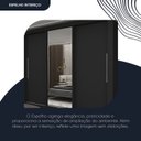 Ver mais imagens de Guarda-roupa Casal 3 Portas 1 Porta Espelhada com Pés Milão Yescasa 100% MDF