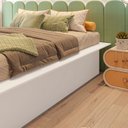 Ver imagem 7 de Cama Casal/Queen Juvenil Ária 165CMX200CMX41CM Yescasa Branco