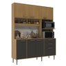 Armário Cozinha Luna 170 Cm de Largura Forno e Micro Luna - 2
