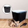 Porta Ração Container Até 15kg Pote Pet Gato Armazenar Colocar Cães Grande Ergonômico Guardar Vedada - 1