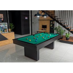 Mesa de Sinuca/bilhar - 2,20x1,20 - Verde - 1