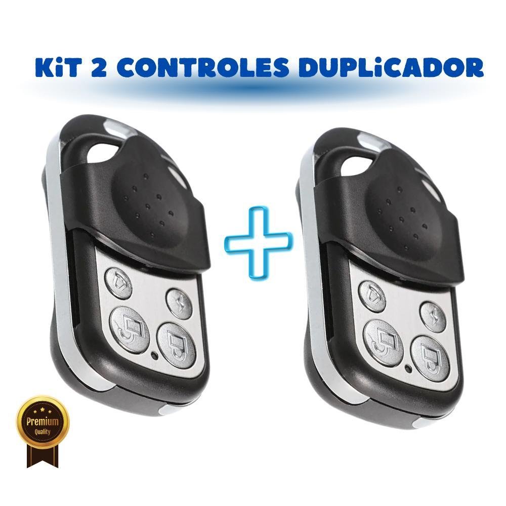 Kit 2 Controles Remoto Copy 433 Garagem Portão - 2