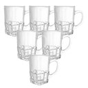 Ver imagem 1 de Jogo de Canecas de Café em Vidro Texas 170ml 6 Peças - casambiente