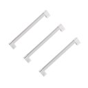 Ver imagem 1 de Kit 3 Puxador 160mm Alumínio Móveis Gaveta Armário Cozinha