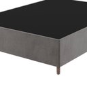 Ver mais imagens de Conjunto Colchão Ortopédico e Base Box Casal 71x138x188cm Zady Yescasa Cinza/Grafite