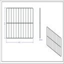 Ver imagem 3 de Kit Grade Cromada para Forno de Bancada Smart60s - 5 peças