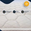 Ver mais imagens de Cama Box + Colchão Gazin de Molas Ensacadas One Face Air Up + Auxiliar de Espuma Solteiro 88 cm