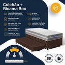 Ver imagem 5 de Cama Box + Colchão Gazin de Molas Ensacadas One Face Air Up + Auxiliar de Espuma Solteiro 88 cm