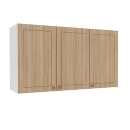 Armário Aéreo 3 Portas 120 Cm Pérola - 5