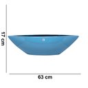 Ver imagem 5 de Vaso Decorativo Barca Azul Turquesa 17x63x17 cm - D’Rossi