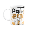 Caneca Flork Dia Dos Pais - Pai de Pet Gato - 1