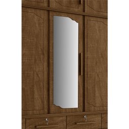Guarda-Roupa Casal Vintage com Sapateira Londres Malbec - 5