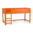 Ver imagem 2 de Cama Alta Infantil em Madeira e MDF Sureleve Yescasa Laranja
