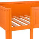 Ver imagem 5 de Cama Alta Infantil em Madeira e MDF Sureleve Yescasa Laranja